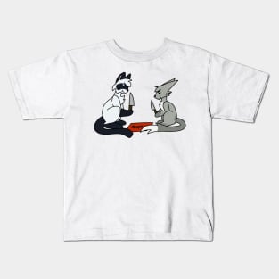 Darktail and Needletail play Knife Monopoly Kids T-Shirt